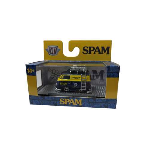 M2 Machines 1:64 Auto-Thentics: 1960 VW Delivery Van "SPAM" Edition