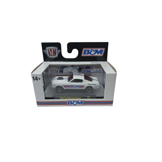M2 Machines 1:64 Auto-Thentics: 1966 Ford Mustang Gasser "B&M Racing"