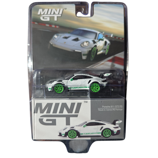 🔥 Mini GT 1:64 Porsche 911 GT3 RS (992) - Tribute to Carrera RS Package